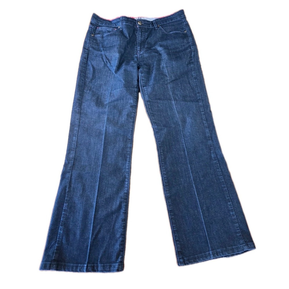CJ by Cookie Johnson Grace Bootcut Jeans Womens 30 Dark Wash (232) Stretch Denim